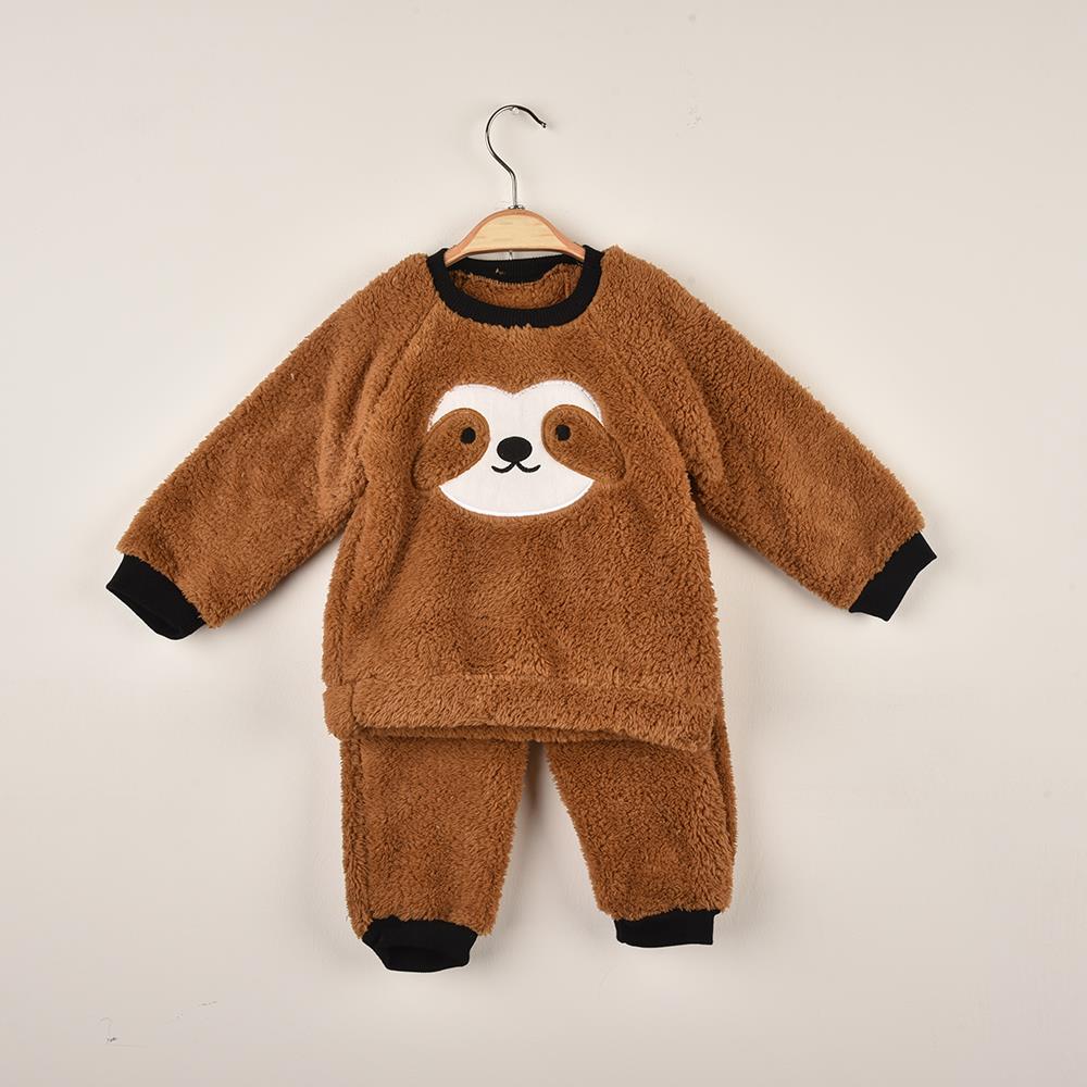 Bebek Koala Figürlü Welsoft Panduflu Alt Üst Üçlü Takım