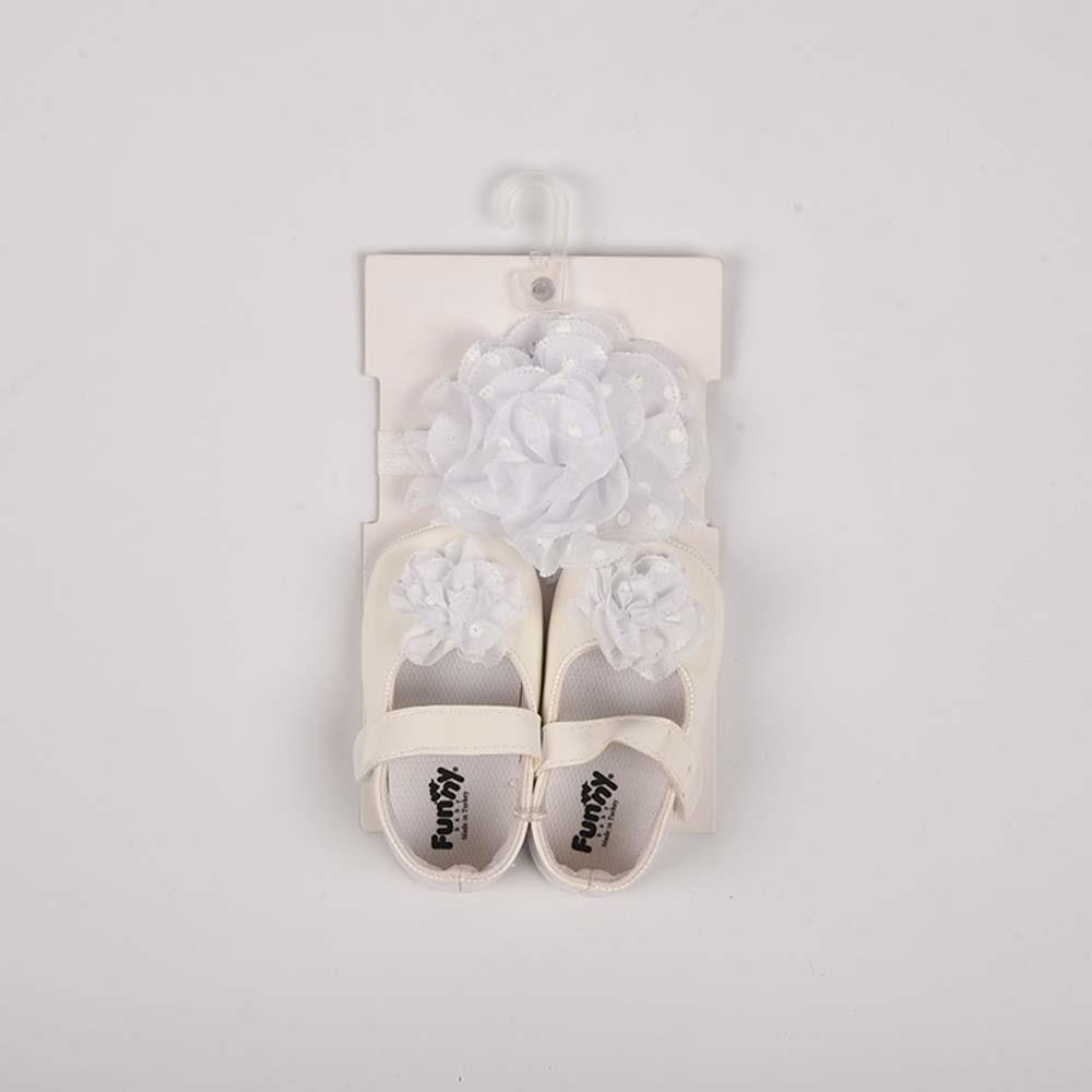 Funny Bandana Aksesuarlı Bebek Ayakkabı