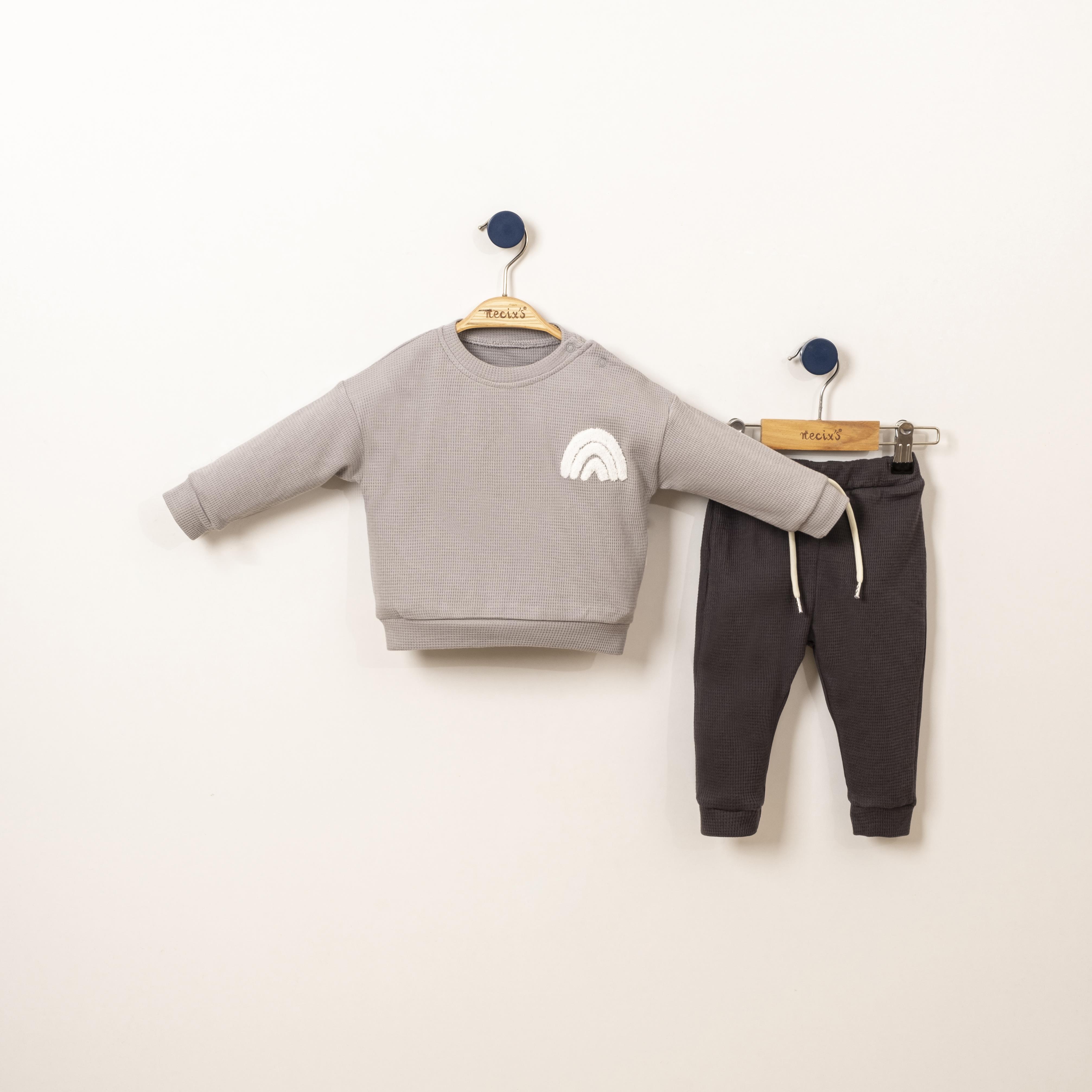 Necix's Gökkuşağı Nakışlı Alt Üst İkili Takım