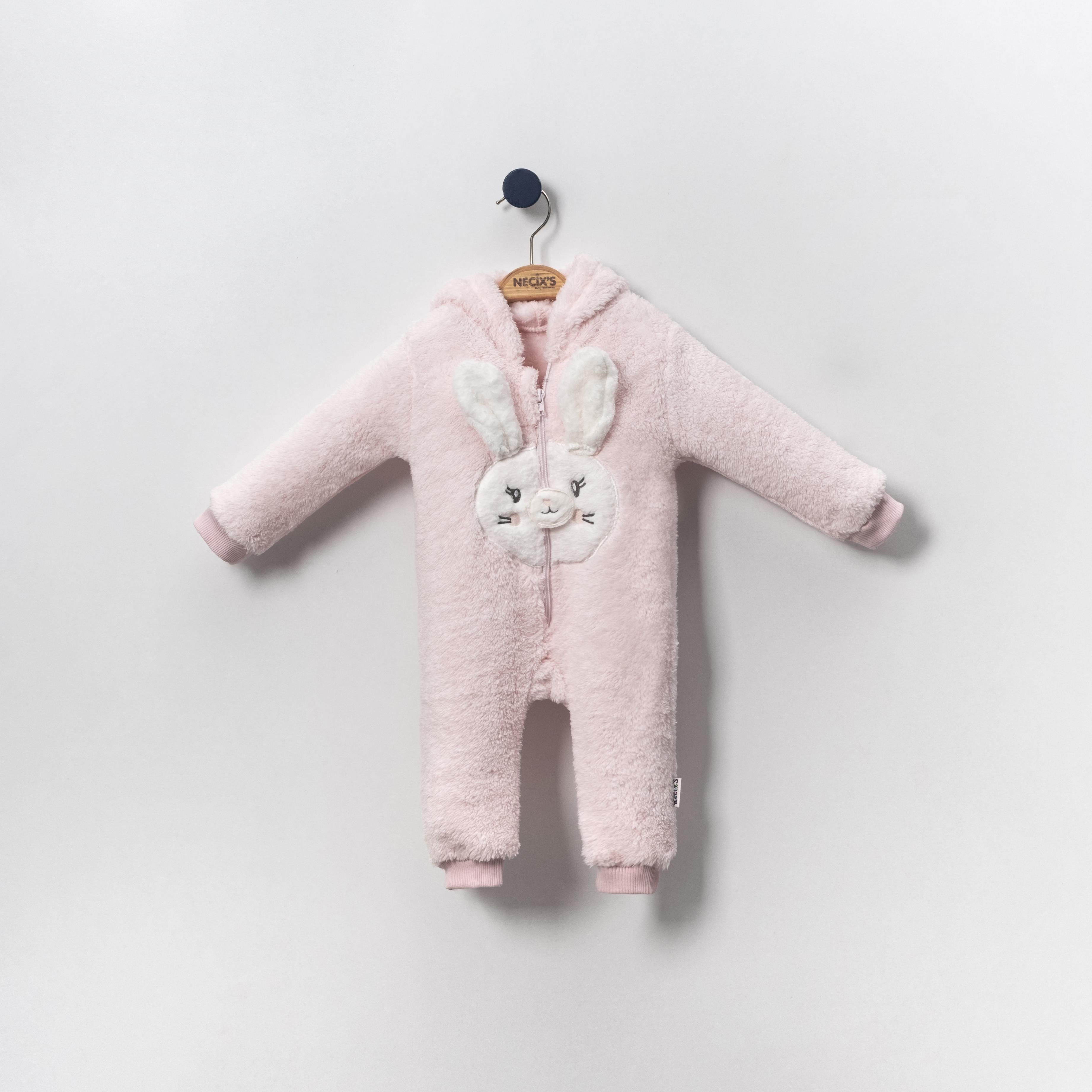 Necixs Tavşan Kostümlü Kapüşonlu Tulum