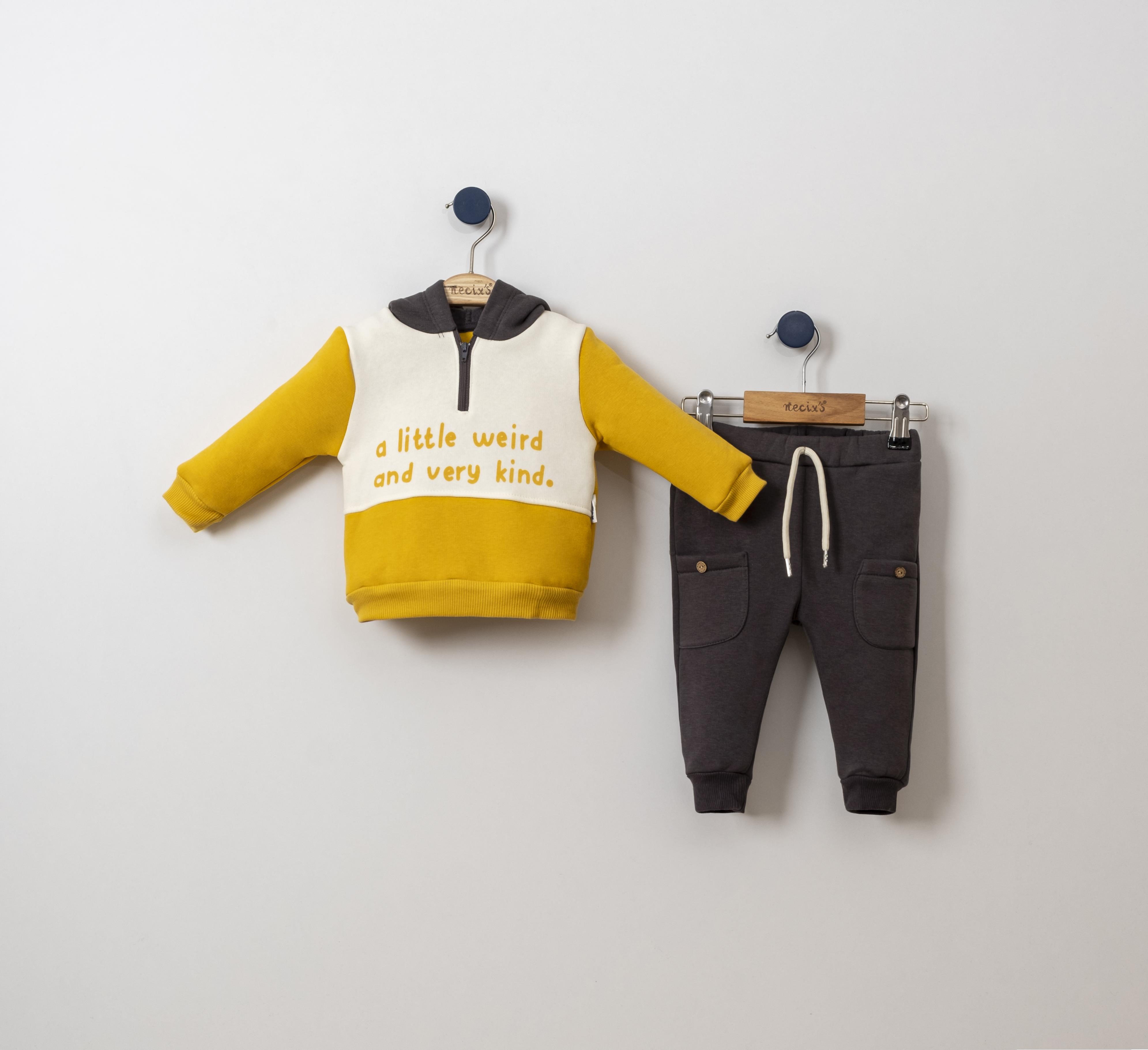 Necix's Yarım Fermuarlı Kapüşonlu Alt Üst İkili Takım