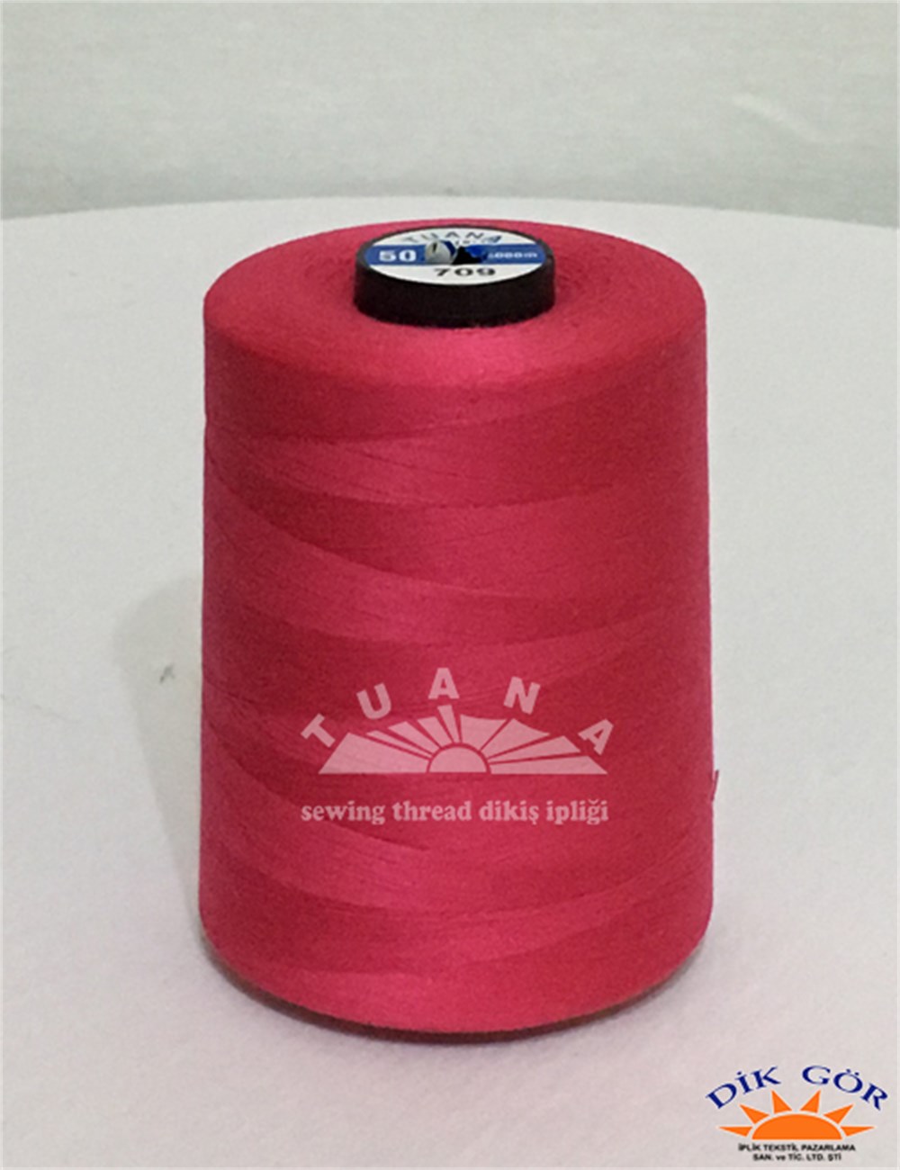 Tuana 50 Numara 709 Renkli Polyester Dikiş İpliği