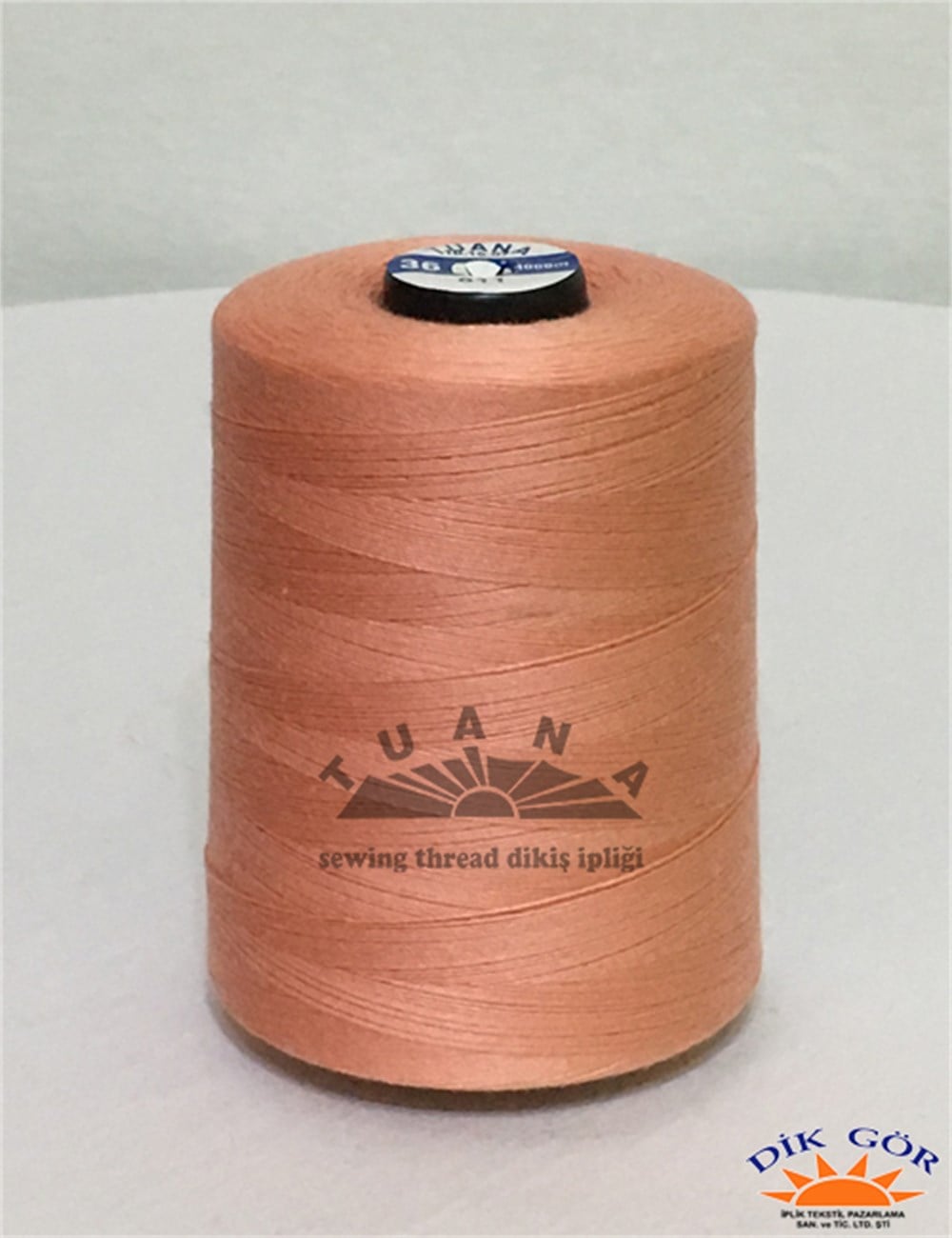 Tuana 36 Numara 011 Renkli Polyester Dikiş İpliği