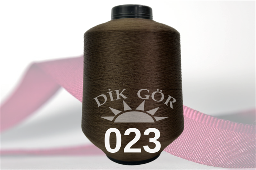 150 Denye 023 Renkli Tekstürize Polyester Overlok İpliği (Muz İplik)