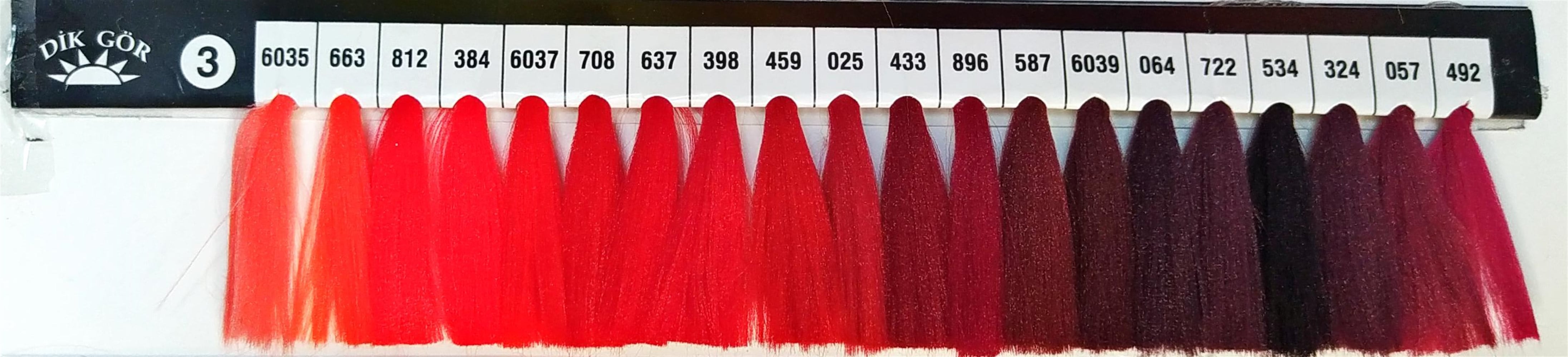 150 Denye 025 Renkli Tekstürize Polyester Overlok İpliği (Muz İplik)