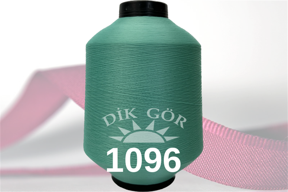150 Denye 1096 Renkli Tekstürize Polyester Overlok İpliği (Muz İplik)