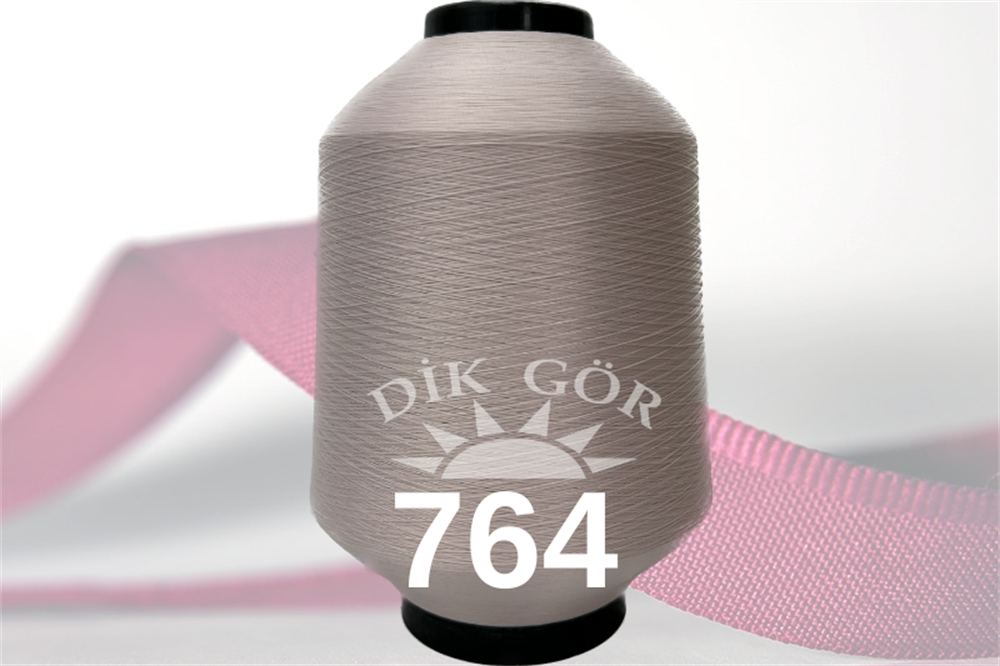 150 Denye 764 Renkli Tekstürize Polyester Overlok İpliği (Muz İplik)