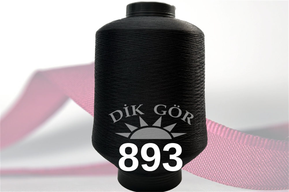 150 Denye 893 Renkli Tekstürize Polyester Overlok İpliği (Muz İplik)