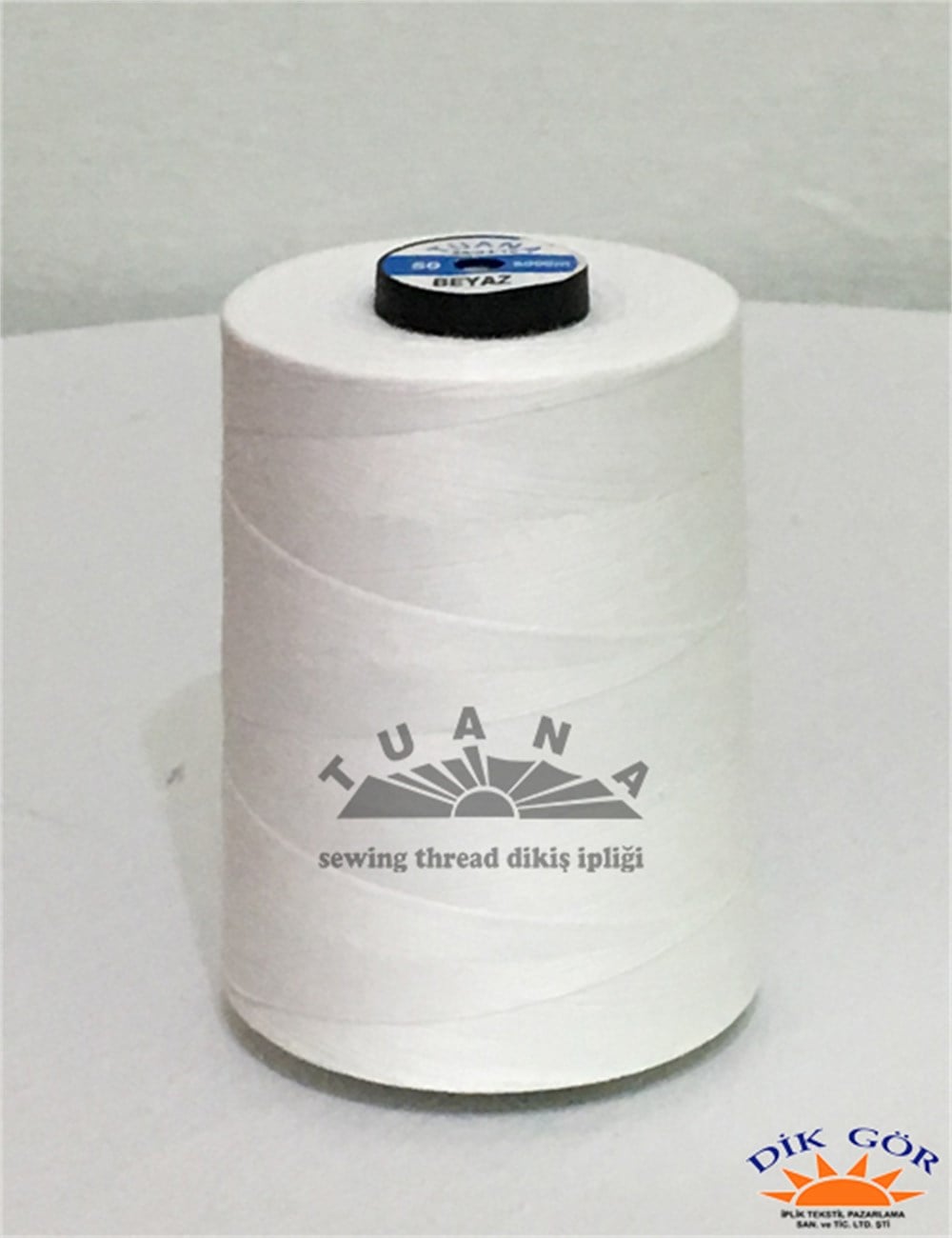 Tuana 36 Numara Beyaz Polyester Dikiş İpliği