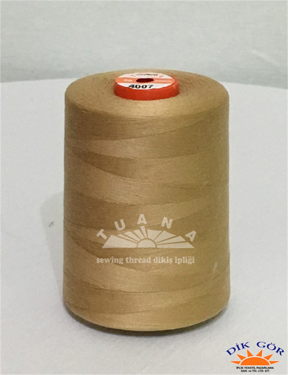 Tuana 50 Numara 4007 Renkli Polyester Dikiş İpliği