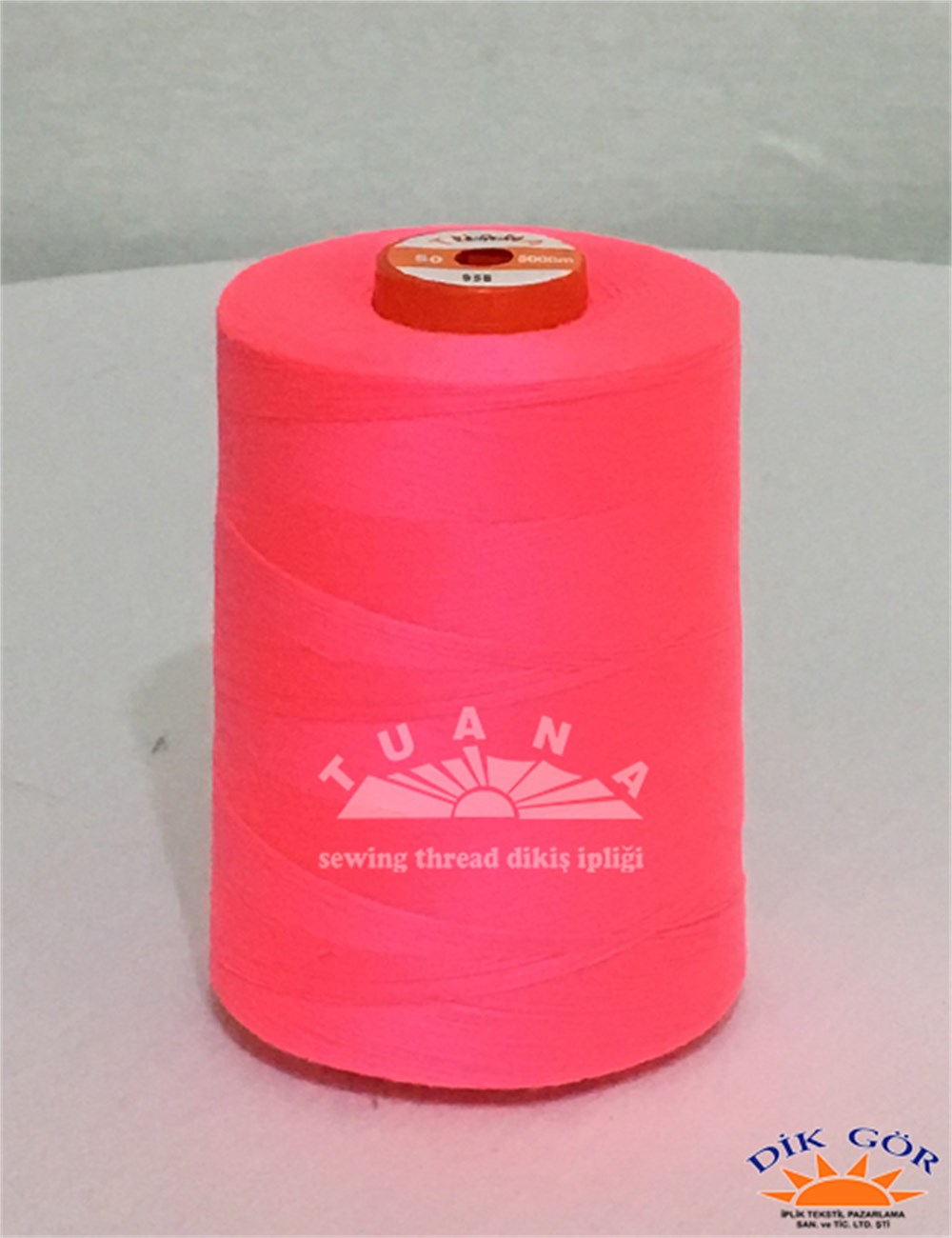 Tuana 50 Numara 958 Renkli Polyester Dikiş İpliği