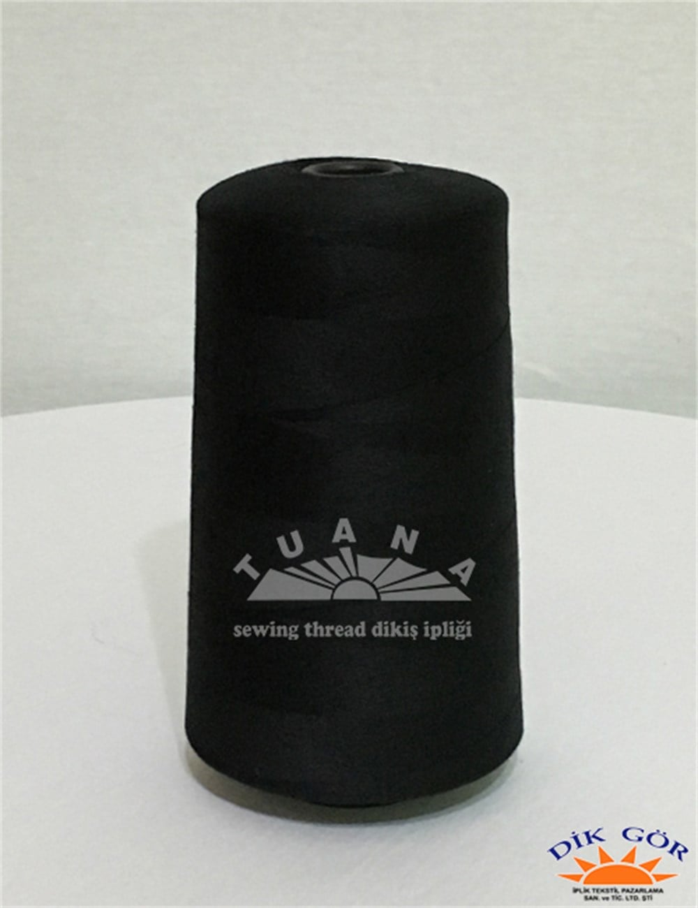 Tuana 120 Numara 500GR Siyah Polyester Dikiş İpliği