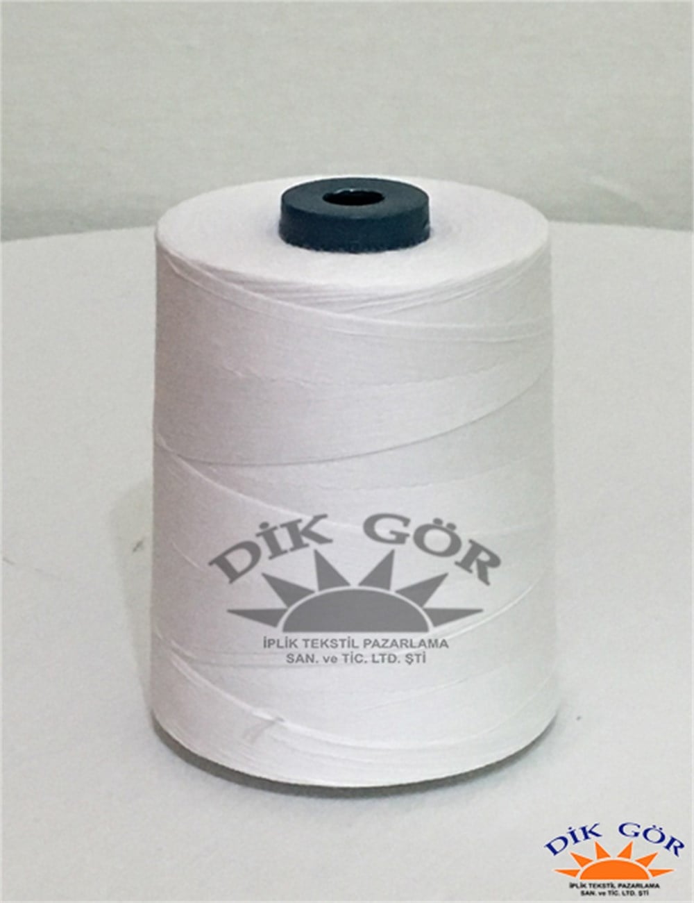 Dikgör 24 NO Kasar Beyaz %100 Pamuk Dikiş İpliği