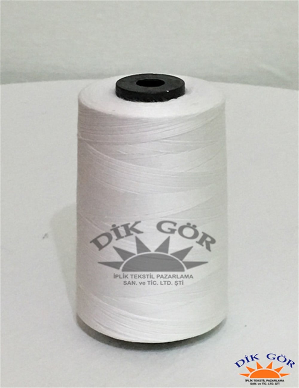 Dikgör 40 NO Kasar Beyaz %100 Pamuk Dikiş İpliği