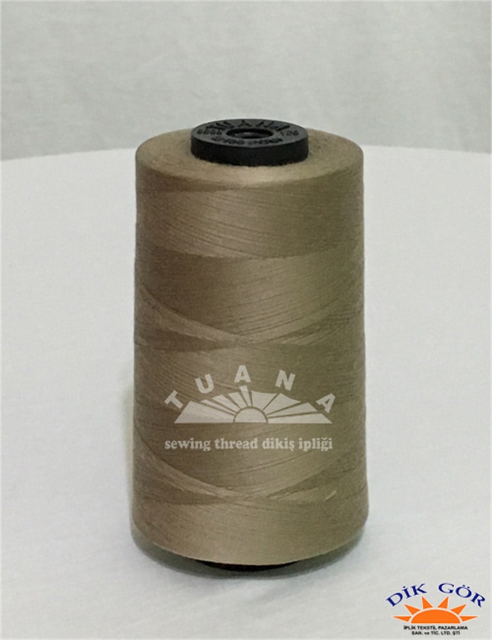 Tuana 120 Numara 005 Kahverengi Renkli Polyester Dikiş İpliği