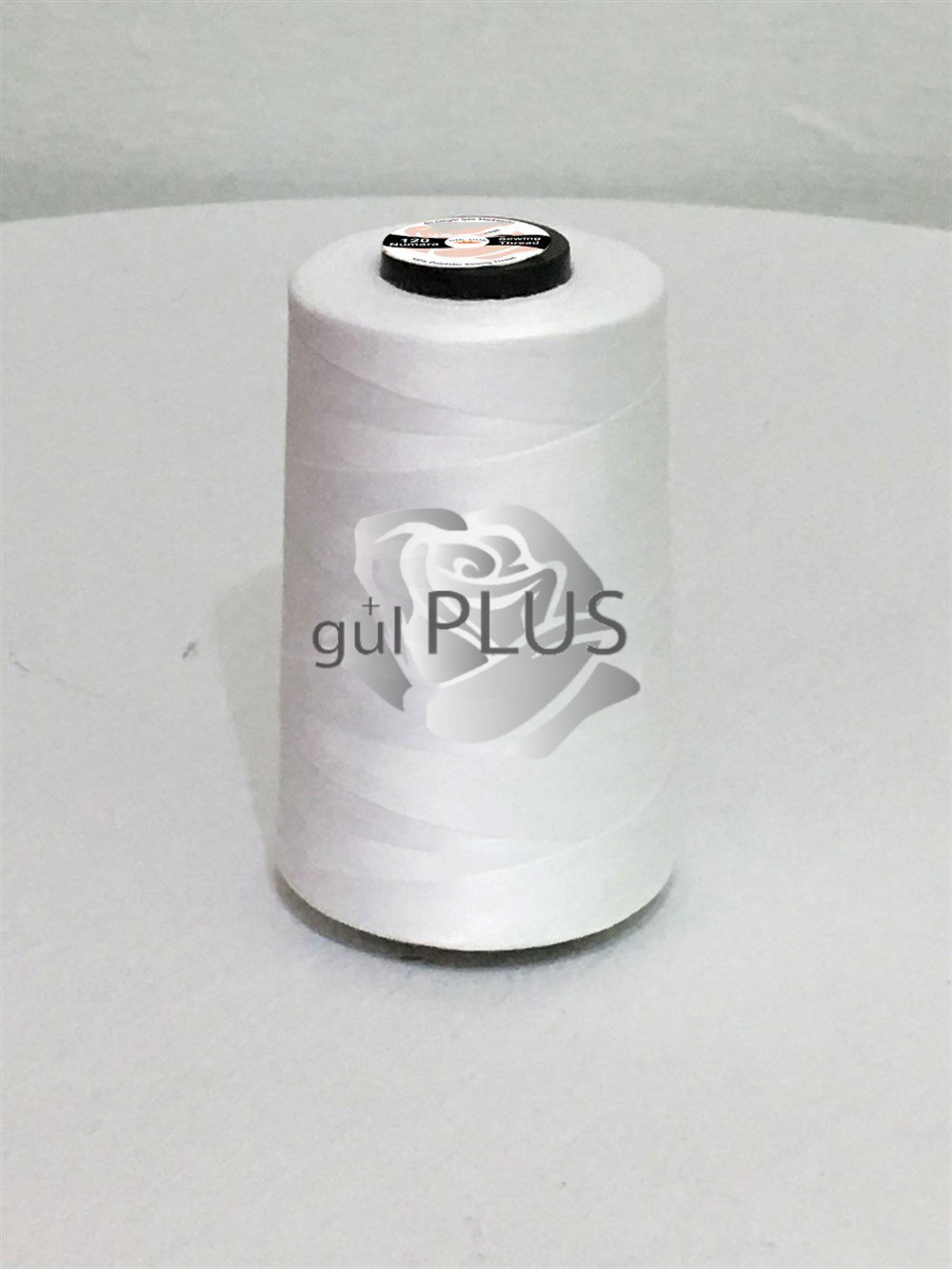 GülPlus 120 Numara Beyaz Renkli Polyester Dikiş İpliği
