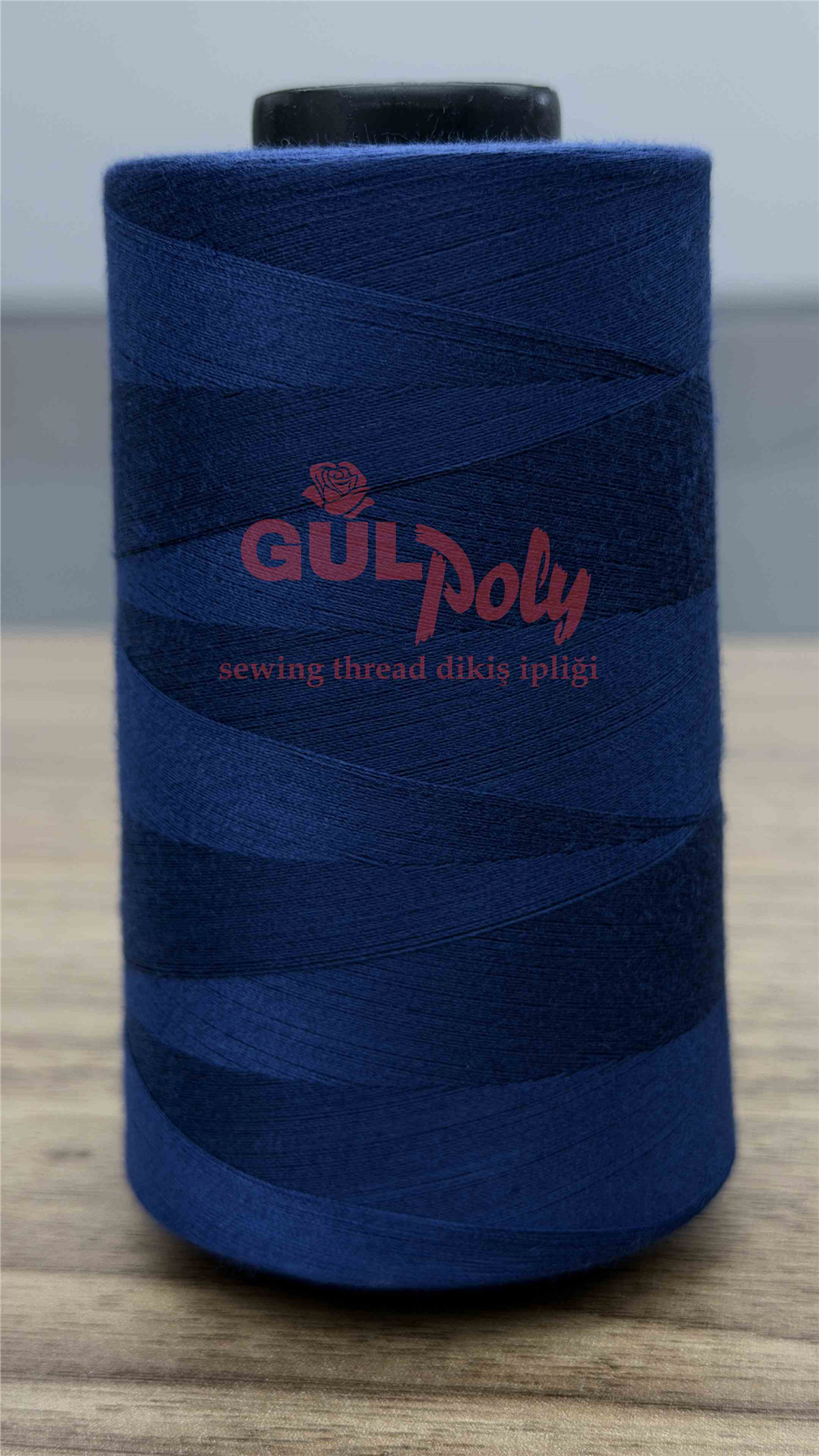 Gülpoly 120 Numara Kobalt Mavi 370 Renkli Polyester Dikiş İpliği
