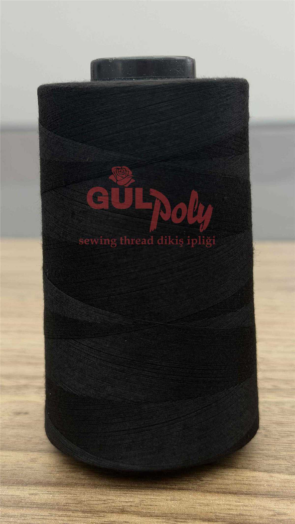Gülpoly 120 Numara Siyah Renkli Polyester Dikiş İpliği