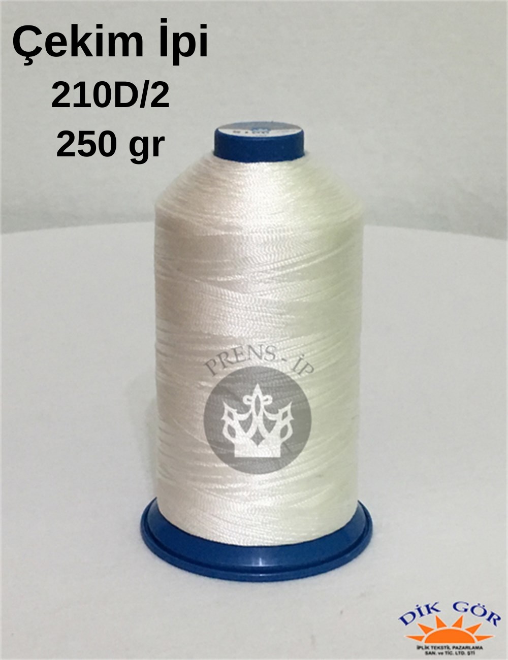 Prens-İp 60 Numara Boyasız 210D/2 Çekim İpi