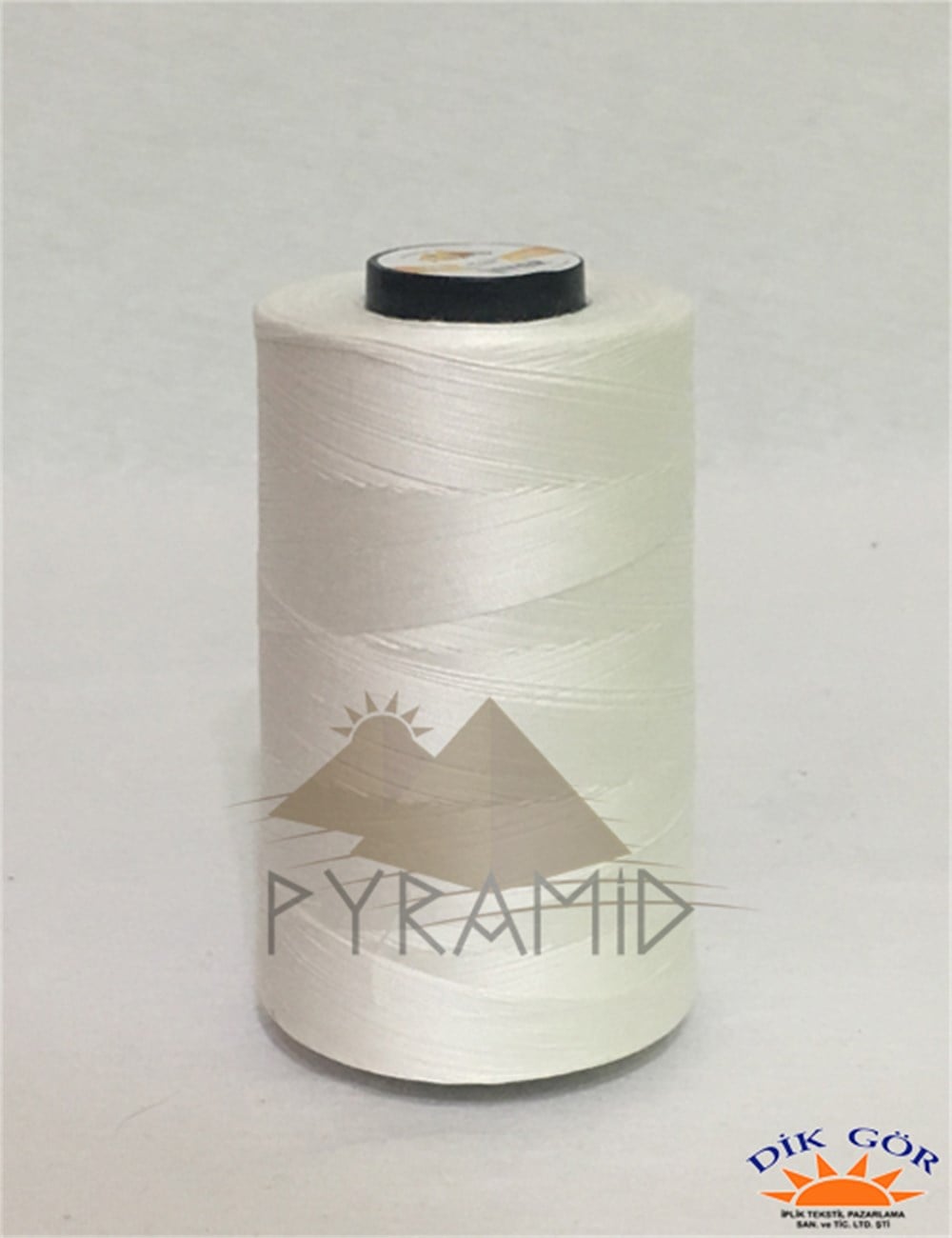 Pyramid 60 NO Şeker Beyazı Gazeli Merserizeli %100 Pamuk Dikiş İpliği