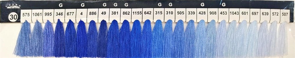 Tuana 120 Numara 004 Renkli Polyester Dikiş İpliği