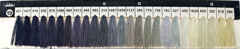 Tuana 120 Numara 1054 Renkli Polyester Dikiş İpliği