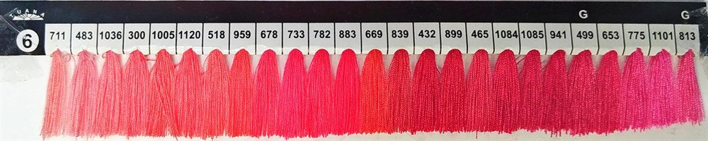 Tuana 120 Numara 1120 Renkli Polyester Dikiş İpliği