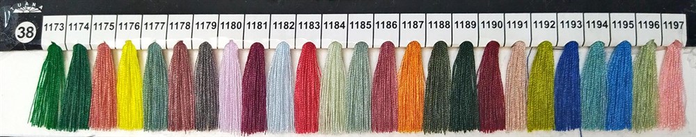 Tuana 120 Numara 1195 Renkli Polyester Dikiş İpliği