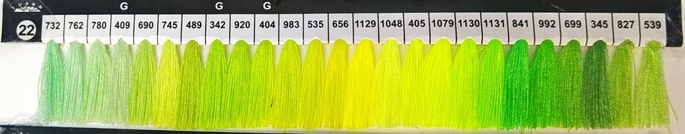 Tuana 120 Numara 345 Renkli Polyester Dikiş İpliği