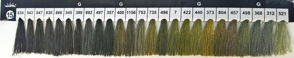 Tuana 120 Numara 498 Renkli Polyester Dikiş İpliği