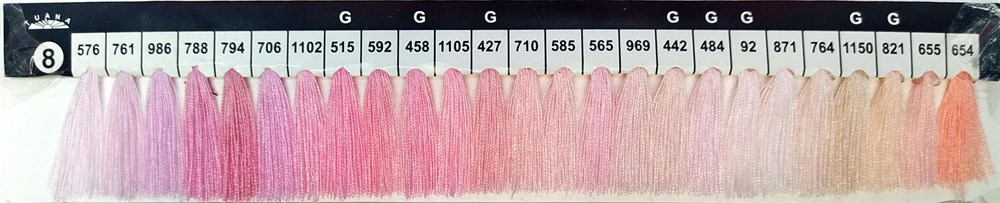 Tuana 120 Numara 565 Renkli Polyester Dikiş İpliği