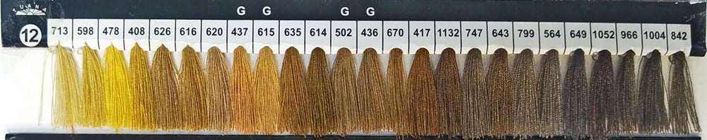 Tuana 120 Numara 614 Renkli Polyester Dikiş İpliği