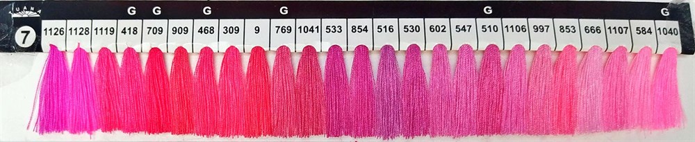 Tuana 120 Numara 666 Renkli Polyester Dikiş İpliği