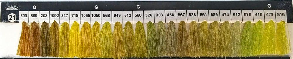 Tuana 120 Numara 869 Renkli Polyester Dikiş İpliği