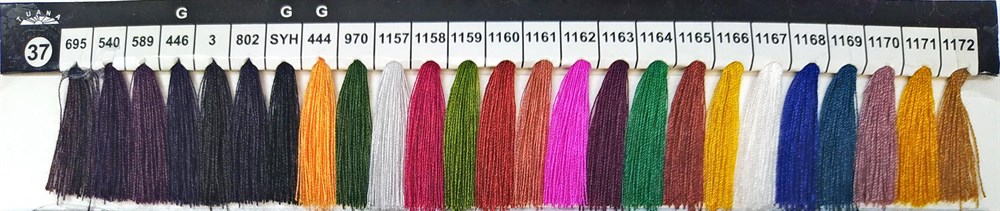 Tuana 120 Numara 970 Renkli Polyester Dikiş İpliği