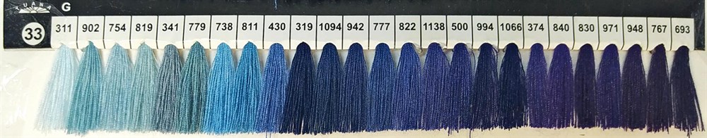 Tuana 120 Numara 971 Renkli Polyester Dikiş İpliği