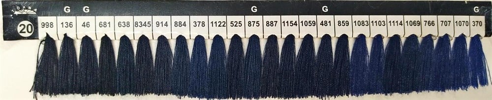 Tuana 120 Numara 998 Renkli Polyester Dikiş İpliği