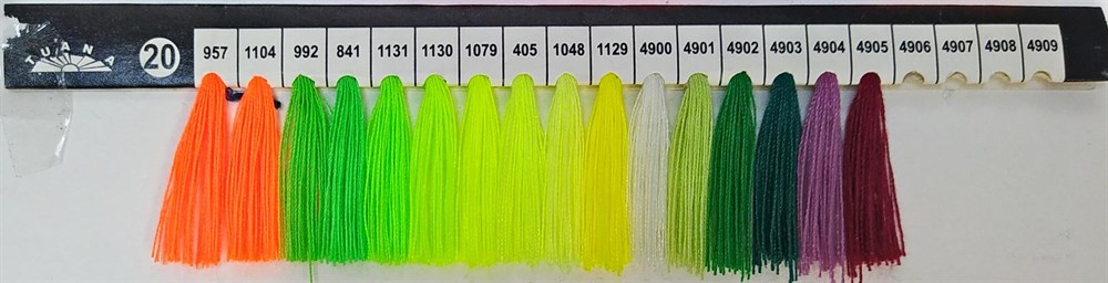 Tuana 36 Numara 1131 Renkli Polyester Dikiş İpliği