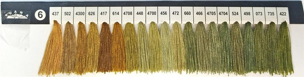 Tuana 36 Numara 417 Renkli Polyester Dikiş İpliği