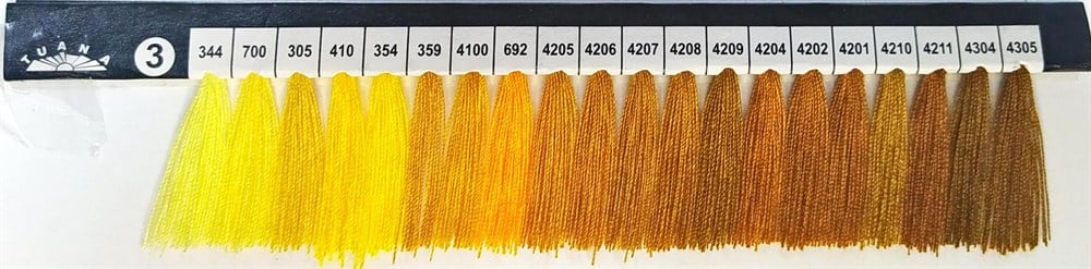 Tuana 36 Numara 4210 Renkli Polyester Dikiş İpliği