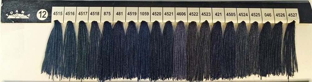 Tuana 36 Numara 4519 Renkli Polyester Dikiş İpliği