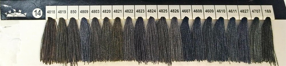 Tuana 36 Numara 4823 Renkli Polyester Dikiş İpliği