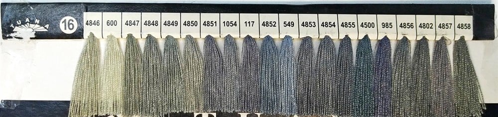 Tuana 36 Numara 4852 Renkli Polyester Dikiş İpliği