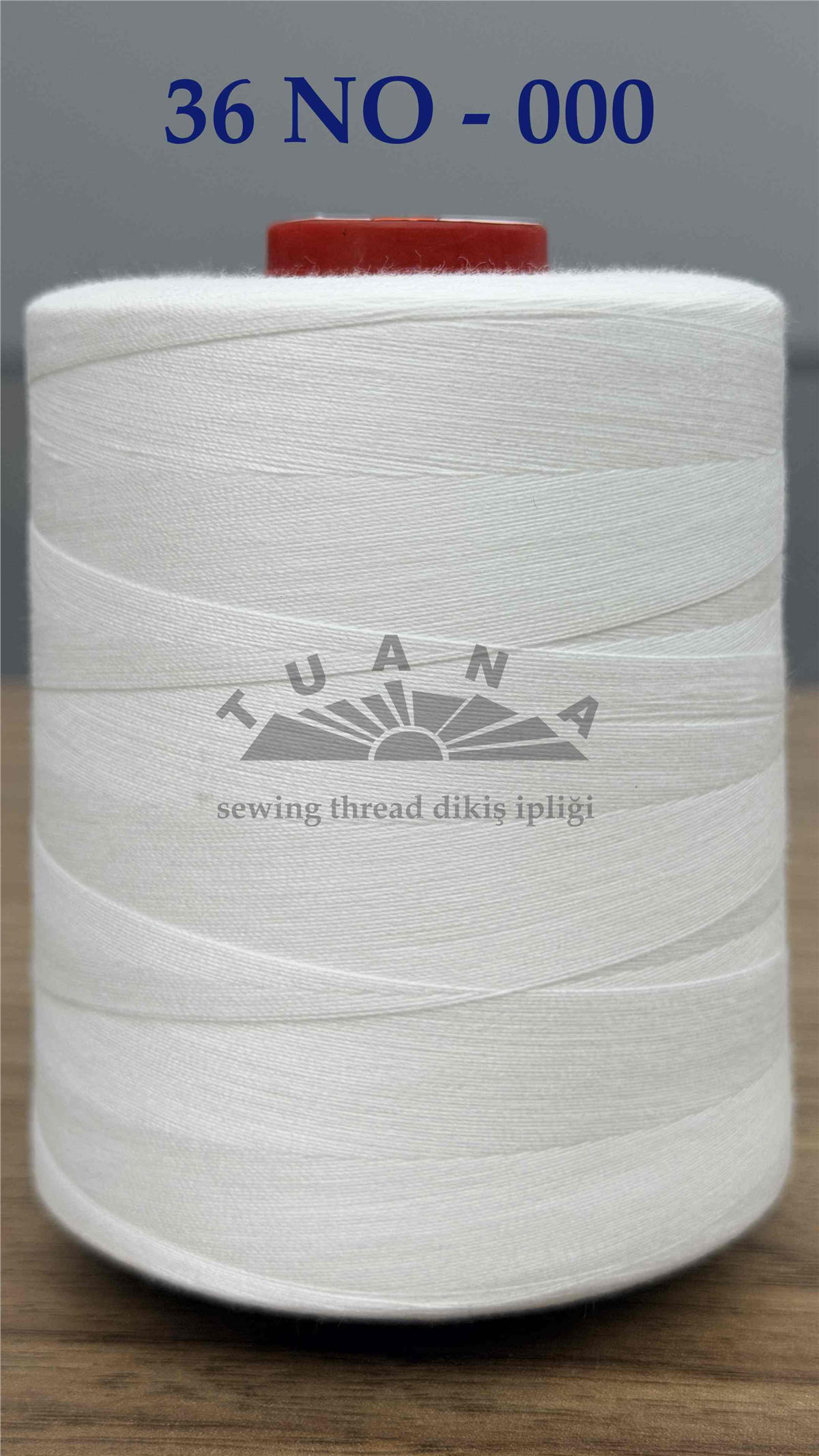 Tuana 36 Numara Beyaz Polyester Dikiş İpliği