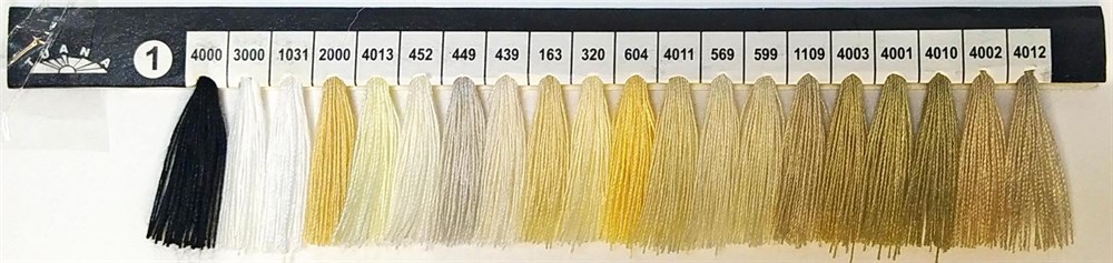 Tuana 50 Numara 1031 Renkli Polyester Dikiş İpliği