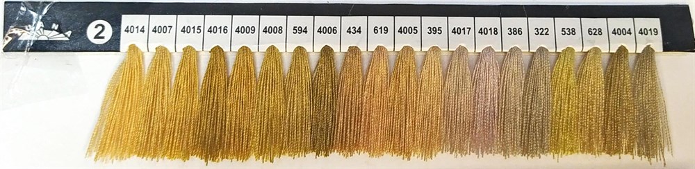 Tuana 50 Numara 4018 Renkli Polyester Dikiş İpliği