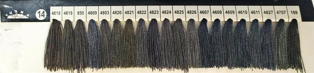Tuana 50 Numara 4803 Renkli Polyester Dikiş İpliği