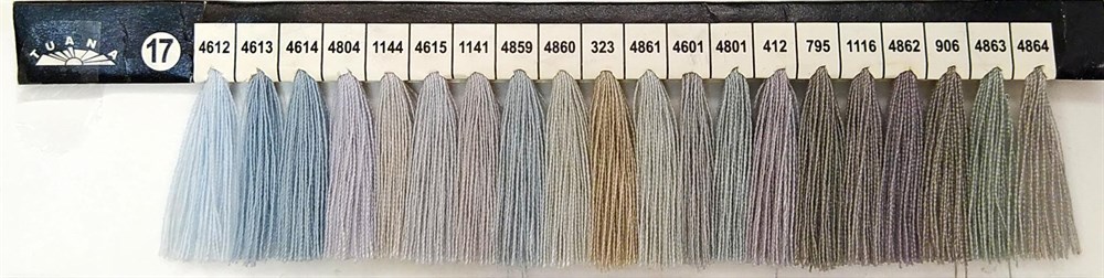 Tuana 50 Numara 4861 Renkli Polyester Dikiş İpliği