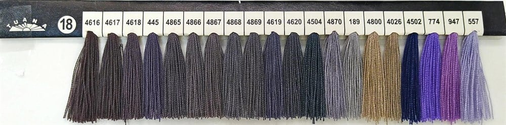 Tuana 50 Numara 774 Renkli Polyester Dikiş İpliği