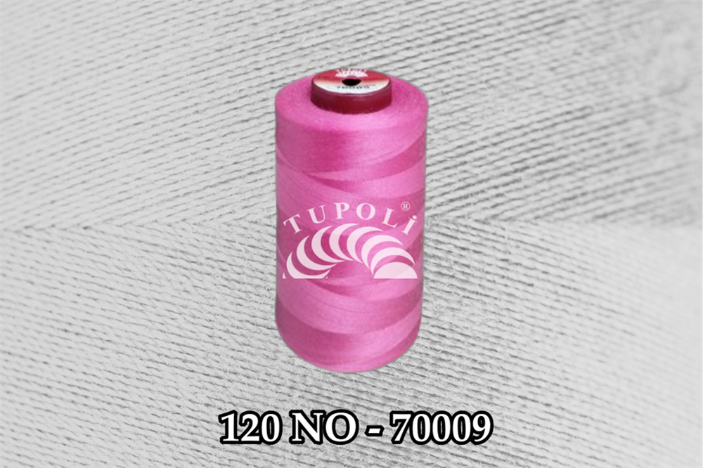 Tupoli 120 Numara 70009 İlikli Polyester Dikiş İpliği